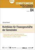 Cover: Richtlinien f&uuml;r Finanzgesch&auml;fte der Gemeinden - Manz