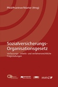 Cover: Sozialversicherungs-Organisationsgesetz SV-OG - Manz
