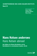 Cover: Hans Kelsen anderswo. Hans Kelsen abroad. - Manz