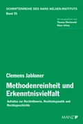 Cover: Methodenreinheit und Erkenntnisvielfalt - Manz