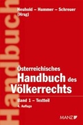 Cover: &Ouml;sterreichisches Handbuch des V&ouml;lkerrechts - Manz