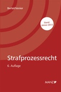 Cover: Strafprozessrecht - Manz