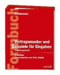 Cover: Vertragsmuster und Beispiele f&uuml;r Eingaben - Manz