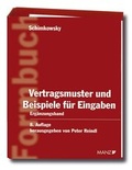 Cover: Vertragsmuster und Beispiele f&uuml;r Eingaben - Manz