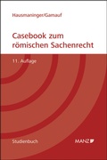 Cover: Casebook zum r&ouml;mischen Sachenrecht - Manz