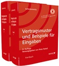 Cover: Vertragsmuster und Beispiele f&uuml;r Eingaben - Manz