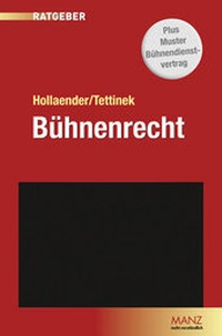 Abbildung von: Bühnenrecht - Manz