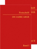 Cover: Festschrift 200 Jahre ABGB - Manz