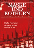 Cover: Maske und Kothurn 0025-4606 / Maske und Kothurn, Jg. 55/3, 2009 - B&ouml;hlau
