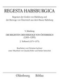 Cover: Regesta Habsburgica. Regesten der Grafen von Habsburg und der Herzoge von &Ouml;sterreich aus dem Hause Habsburg - B&ouml;hlau
