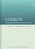 Cover: Lexikon der Geisteswissenschaften - B&ouml;hlau