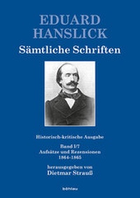Abbildung von: Eduard Hanslick. Sämtliche Schriften - Böhlau
