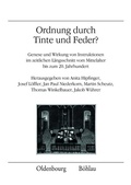Cover: Ordnung durch Tinte und Feder? - B&ouml;hlau