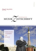 Cover: &Ouml;sterreichische Musikzeitschrift / Hanns Eisler - Zuckerbrot und Peitsche - B&ouml;hlau