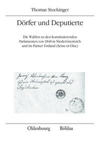 Enlarge image Cover: Dörfer und Deputierte - Böhlau