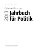 Cover: &Ouml;sterreichisches Jahrbuch f&uuml;r Politik 2013 - B&ouml;hlau