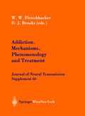 Bild: Addiction Mechanisms, Phenomenology and Treatment - Springer