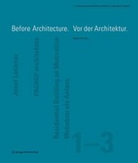 Enlarge image Cover: Before Architecture. Vor der Architektur - Springer