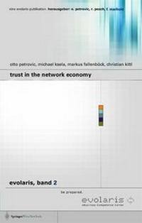 Abbildung von: Trust in the Network Economy - Springer