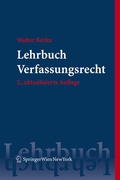Bild: Lehrbuch Verfassungsrecht - Springer