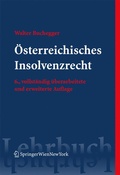 Cover: &Ouml;sterreichisches Insolvenzrecht - Springer