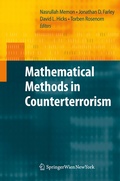 Cover: Mathematical Methods in Counterterrorism - Springer