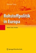 Cover: Rohstoffpolitik in Europa - Springer