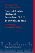 Cover: &Ouml;sterreichisches Strafrecht. Besonderer Teil II (&sect;&sect; 169 bis 321 StGB) - Springer
