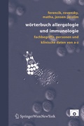 Cover: W&ouml;rterbuch Allergologie und Immunologie - Springer