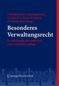Abbildung von: Besonderes Verwaltungsrecht - Springer