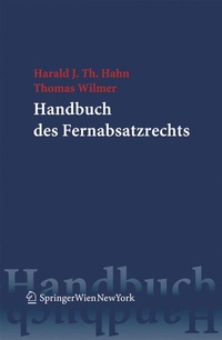 Enlarge image Cover: Handbuch des Fernabsatzrechts - Springer