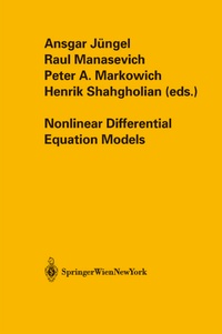 Enlarge image Cover: Nonlinear Differential Equation Models - Springer