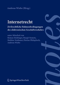Enlarge image Cover: Internetrecht - Springer