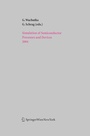 Cover: Simulation of Semiconductor Processes and Devices 2004 - Springer