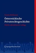 Cover: &Ouml;sterreichische Privatrechtsgeschichte - Springer