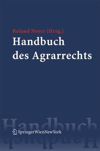 Abbildung von: Handbuch des Agrarrechts - Springer
