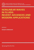 Cover: Nonlinear Waves in Fluids: Recent Advances and Modern Applications - Springer