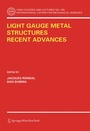 Cover: Light Gauge Metal Structures Recent Advances - Springer