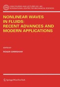 Cover: Nonlinear Waves in Fluids: Recent Advances and Modern Applications - Springer