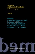 Cover: Advances and Technical Standards in Neurosurgery, Vol. 31 - Springer
