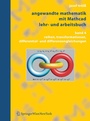 Cover: Angewandte Mathematik mit Mathcad, Lehr- und Arbeitsbuch - Springer
