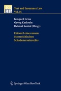 Cover: Entwurf eines neuen &ouml;sterreichischen Schadenersatzrechts - Springer