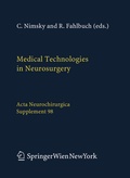 Cover: Medical Technologies in Neurosurgery - Springer