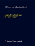 Cover: Medical Technologies in Neurosurgery - Springer