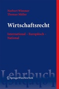 Cover: Wirtschaftsrecht - Springer