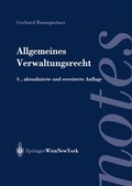 Bild: Allgemeines Verwaltungsrecht - Springer