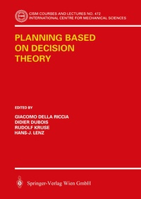 Enlarge image Cover: Planning Based on Decision Theory - Springer