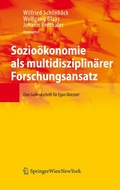 Cover: Sozio&ouml;konomie als multidisziplin&auml;rer Forschungsansatz - Springer