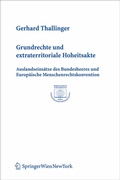 Cover: Grundrechte und extraterritoriale Hoheitsakte - Springer