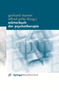 Cover: W&ouml;rterbuch der Psychotherapie - Springer